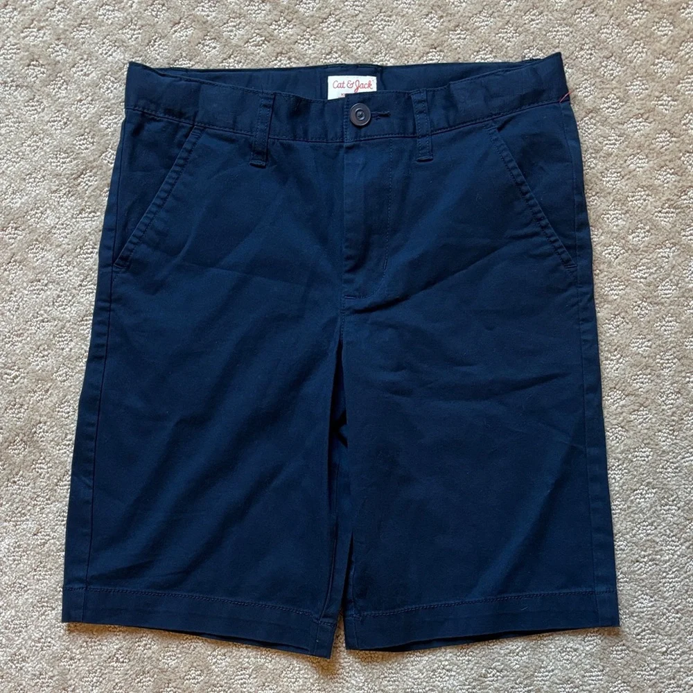 Cat & Jack Boys Dark Blue Uniform Shorts